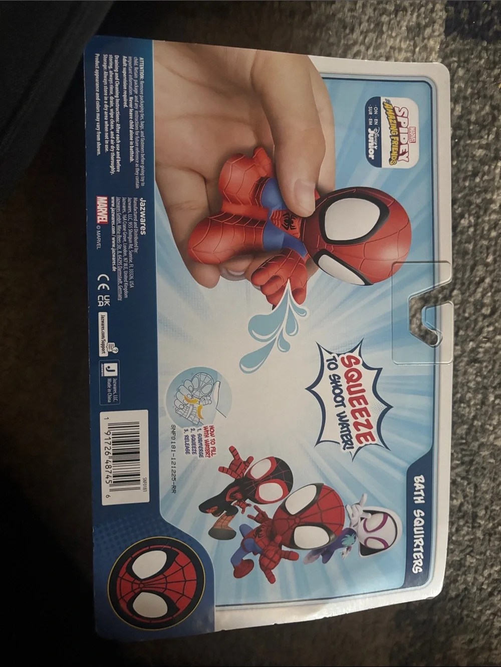 Marvel set spider